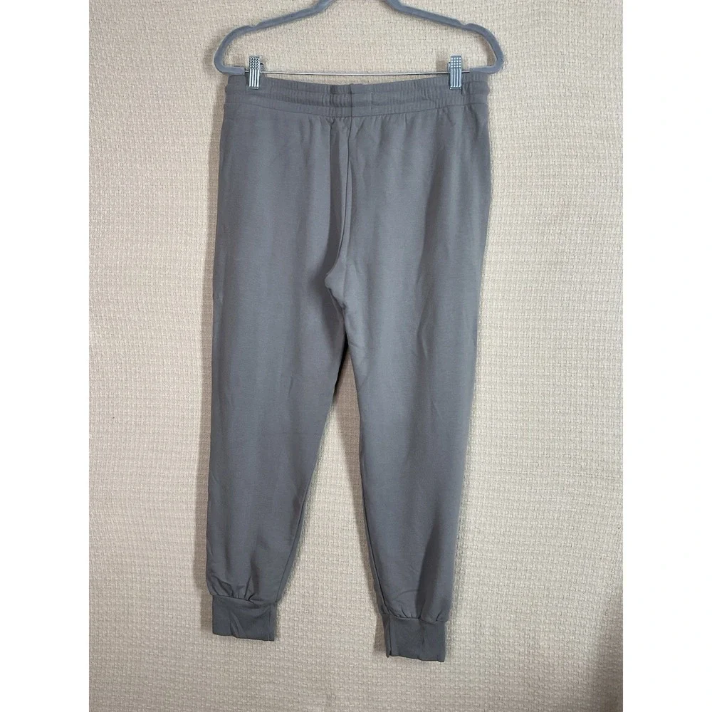 Be Love Womens Sweatpants Joggers Size Large Gray‎ Fleece Feeling Casual